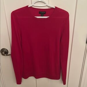 Merino Wool Vibrant Red enTHREAD Sweater, size M